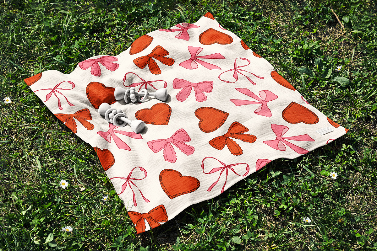 Whimsical Valentine Seamless Pattern, a Pattern Graphic by Groovy Arts (Photo 5 of 5)