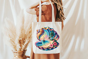 Beach Paradise Inside Seashell PNG, an Illustration by Libby Wishes (Thumbnail 3 of 6)