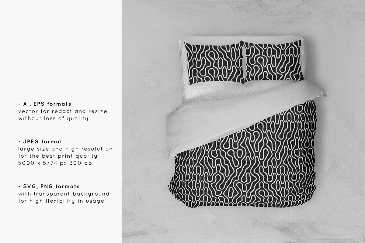 Abstract Seamless Patterns Bundle, a Pattern Graphic by Curly_Pat (Photo 12 of 12)
