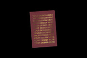 Passport And Boarding Pass Mockup, a Mockup by TuomoDesign (Thumbnail 2 of 3)