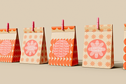 Array Take Away Paper Bag Mockup, a Packaging Mockup by Hubzway (Thumbnail 2 of 2)