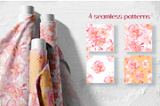 Oleander flower watercolor clipart, a Decorative Illustration by Eva Kleinman (Thumbnail 5 of 8)