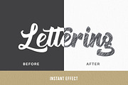 LetterSketch-65 Illustrator Effects, a Layer Style Add-On by Vector Galore (Thumbnail 2 of 6)