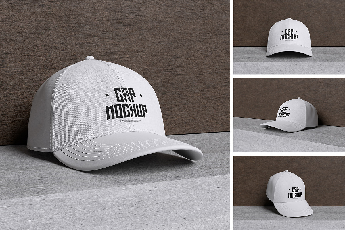Cap Mockup, a Hat Mockup by swsi-studio (Photo 1 of 5)