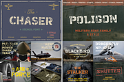 Huge Vintage Font Bundle, a Script Font by Larin Type Co. (Thumbnail 14 of 16)