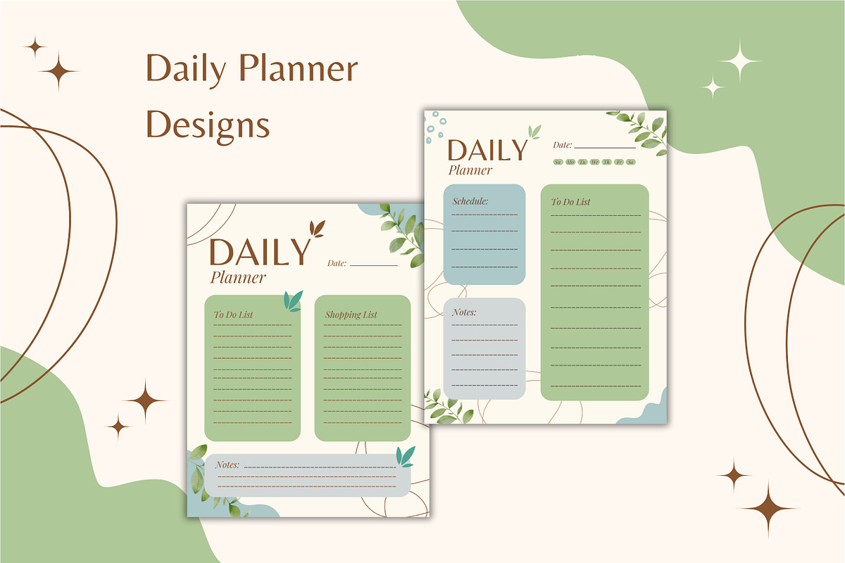 20 Planner Canva Template Set, a Design Template by TemplateCastleStore (Photo 8 of 10)