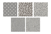 Inky Seamless Patterns Set, a Pattern Graphic by Jennadesigns (Thumbnail 2 of 11)