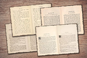 Old Book Paper (Double Page Spreads), a Texture Illustration by Secret Helper (Thumbnail 3 of 7)