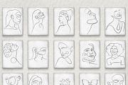 One line, a Person Illustration by Vinegret -Shop (Thumbnail 8 of 8)
