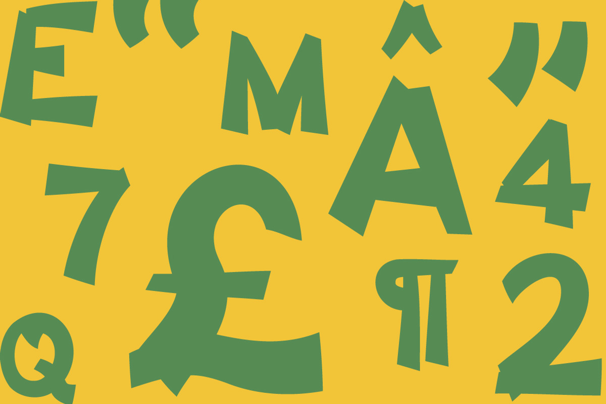 Bunkel - Playful Handdrawn Display, a Sans Serif Font by Nian Keun Studio (Photo 5 of 11)