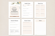 Coaching Client Intake Sheets Canva, a Brochure Template by DeeBeeDesign (Thumbnail 5 of 10)