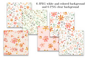 Seamless patterns with wildflowers, a Pattern Graphic by Larisa Maslova (Thumbnail 2 of 3)