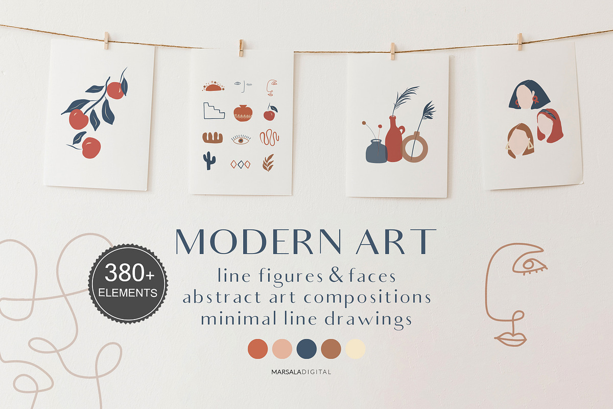 Abstract Prints Shapes Graphics vol2, an Object Graphic by Kaya Fonts (Photo 1 of 20)