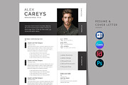 Clean Resume/CV | Word & Canva, a Resume Template by HiveArts (Thumbnail 1 of 6)