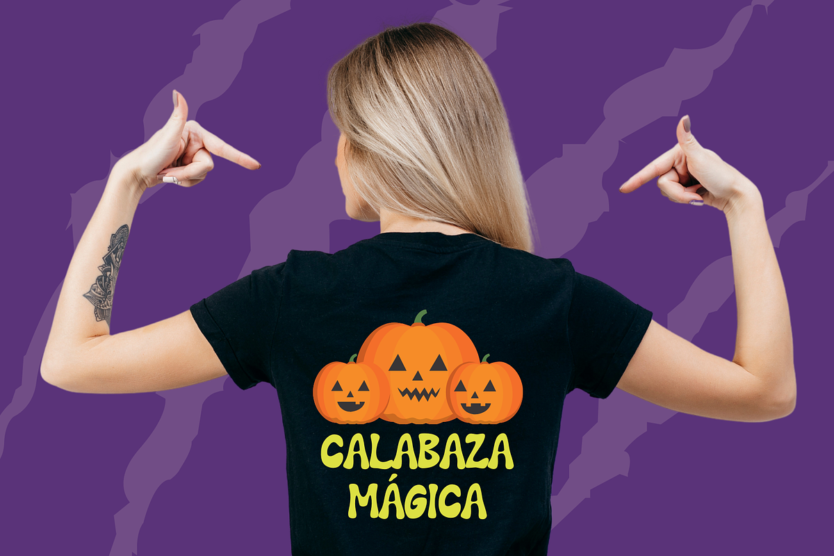Midnight Party is a Halloween font, a Handwritten Font by Brown Cupple (Photo 6 of 10)