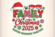 Family Christmas 2025 Png, an Illustration by Craft Nest (Thumbnail 1 of 6)