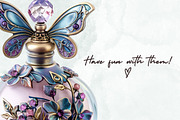Fairycore Perfume Bottles 10 PNGs, an Object Illustration by Loony Dream Designs (Thumbnail 8 of 8)
