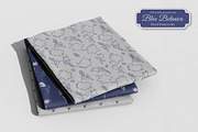 Blue Botanica – Floral Pattern Set, a Pattern Graphic by L- design studio (Thumbnail 4 of 12)