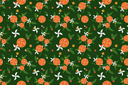 Orange Pattern (Citrus Grove), a Background Graphic by Lane Martin Design (Thumbnail 1 of 3)