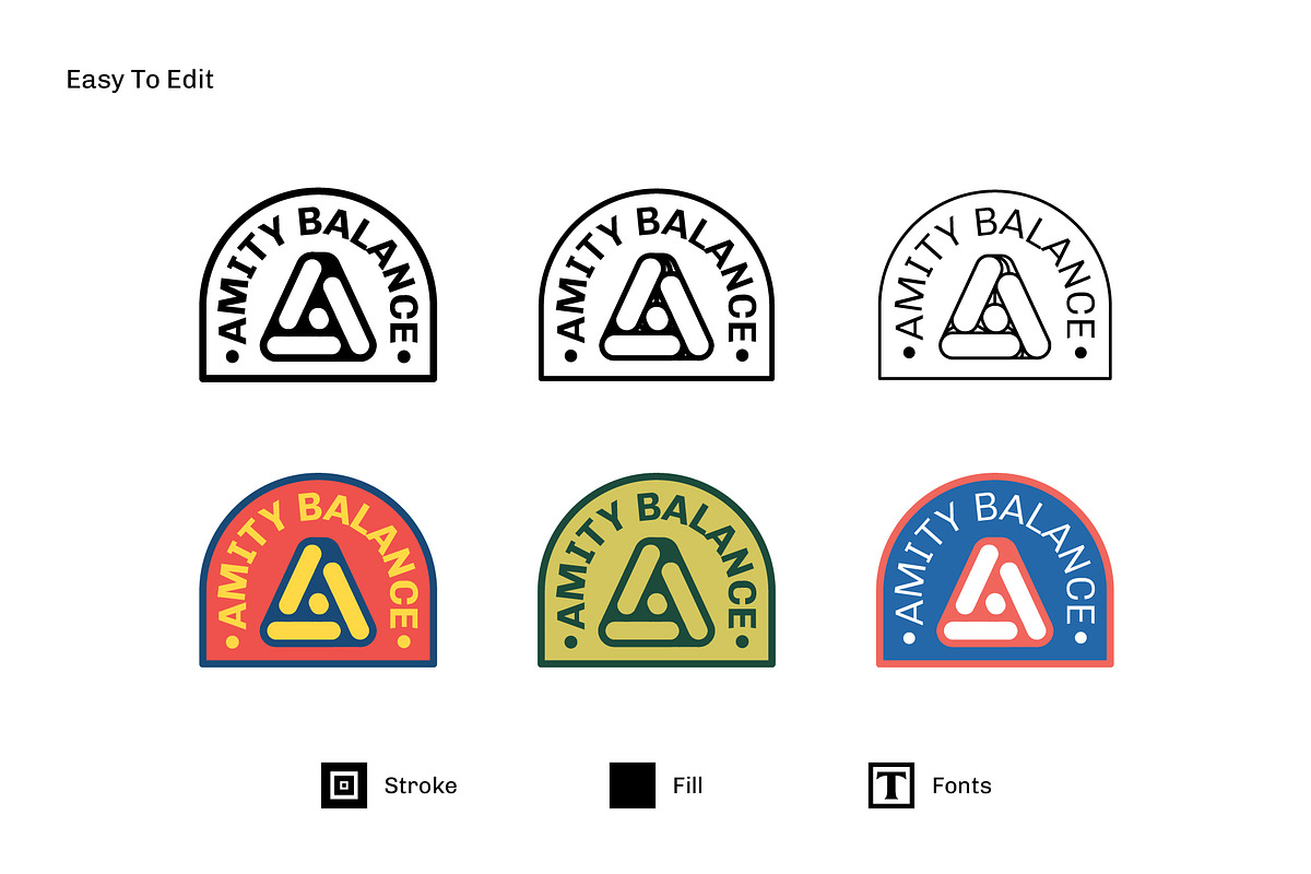 5 Minimalist Letter A Logo Vol 01, a Branding & Logo Template by Morand Union (Photo 3 of 7)