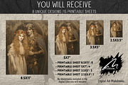 Romantic Devil Couple Painting Art, a Person Illustration by Digital Art Mahdiseño (Thumbnail 2 of 9)