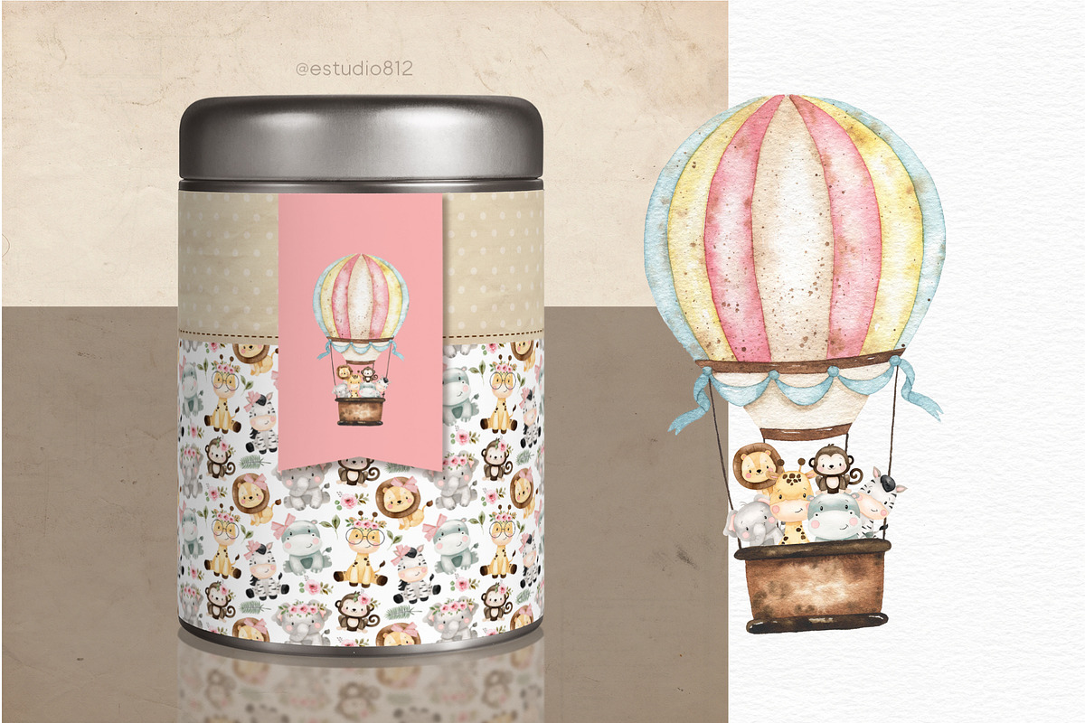 Safari Candy Color, an Illustration by Estudio 812 (Photo 8 of 8)