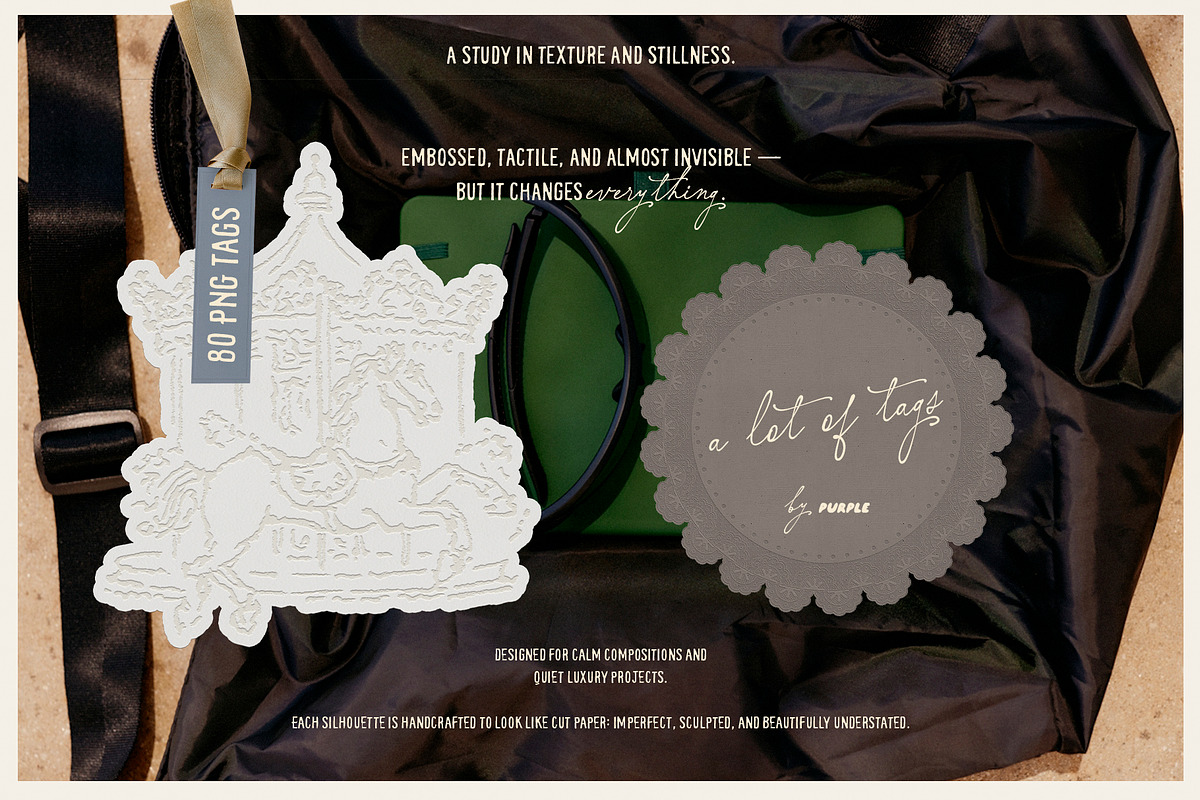 a lot of tags, an Object Graphic by Purple (Photo 4 of 10)