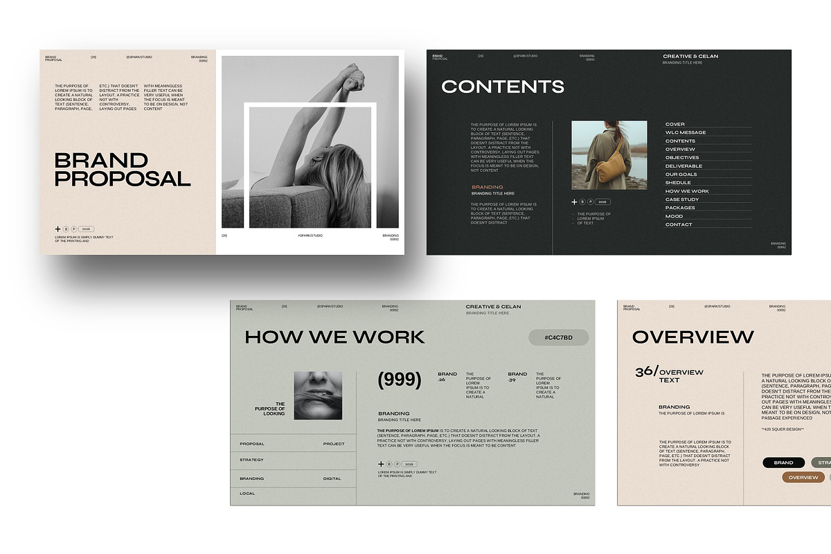 Brand Proposal Template preview 2