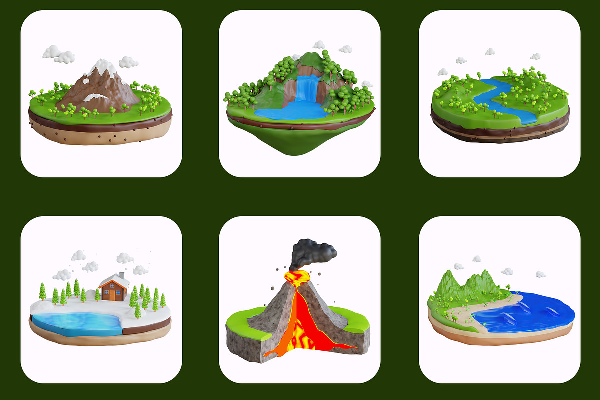 3D Nature Pack, a Plants & Tree 3D Model by novia99design (Photo 4 of 5)