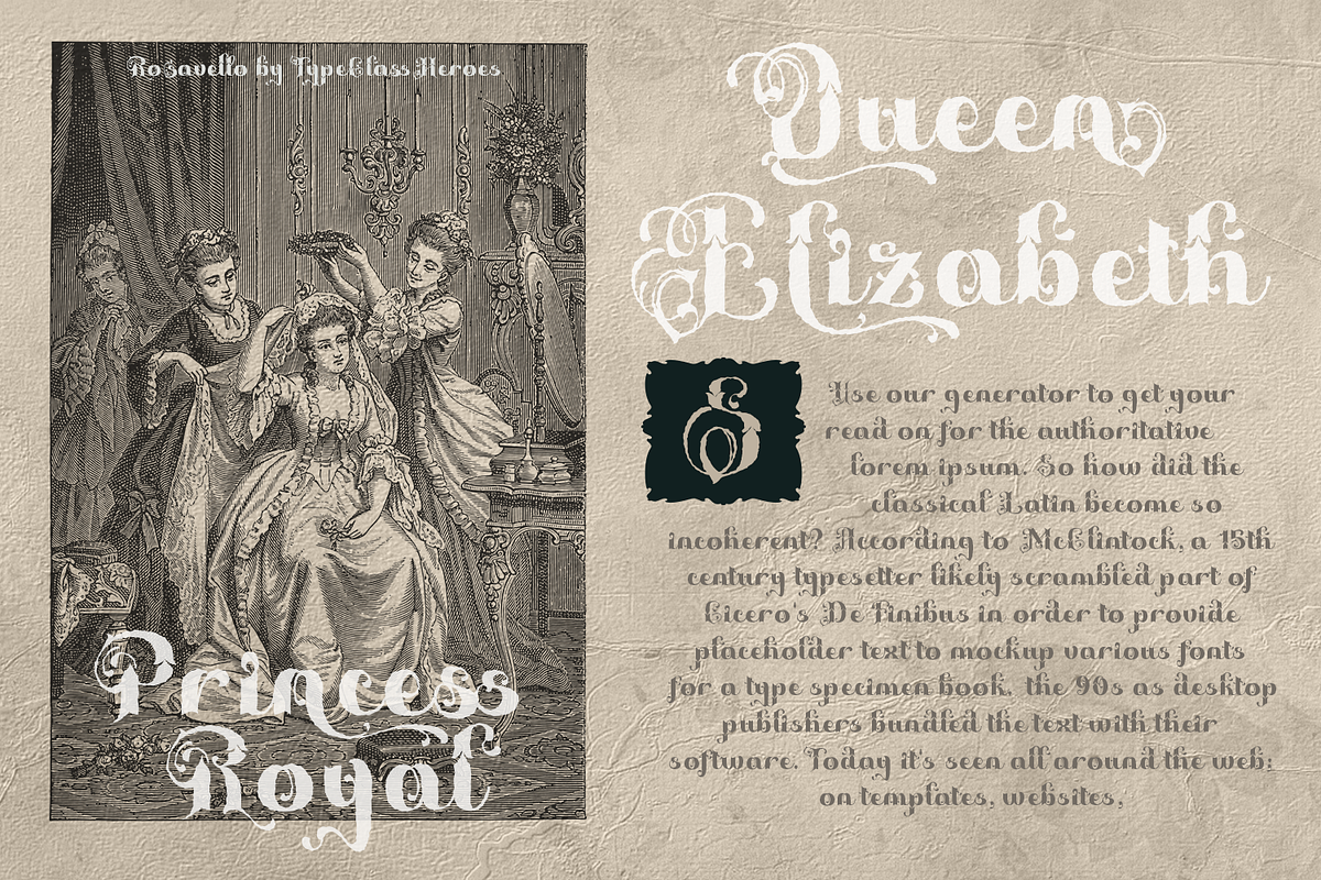 Rosavello Font, a Blackletter Font by TypeClassHeroes (Photo 5 of 10)