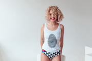 Female Tank-Top Mock-Up, a Shirt Mockup by Freeman Studio (Thumbnail 8 of 13)