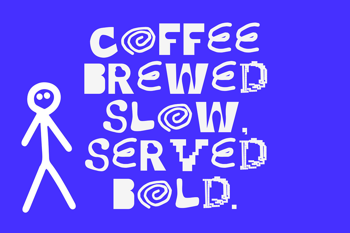 Saxe Bori Typeface, a Sans Serif Font by Ideal Eksis (Photo 3 of 8)