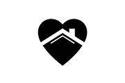 50 Home Love Heart House Icon Set Bu, an Illustration by Gaye Art (Thumbnail 41 of 51)