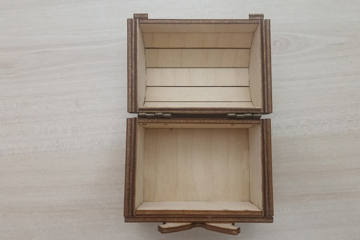 Mini butterfly chest - laser cut, an Object Graphic by Unicornspedia (Photo 3 of 3)