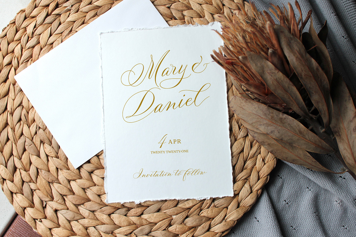 Marquise - A Wedding Script Font, a Script Font by vatesdesign (Photo 2 of 6)