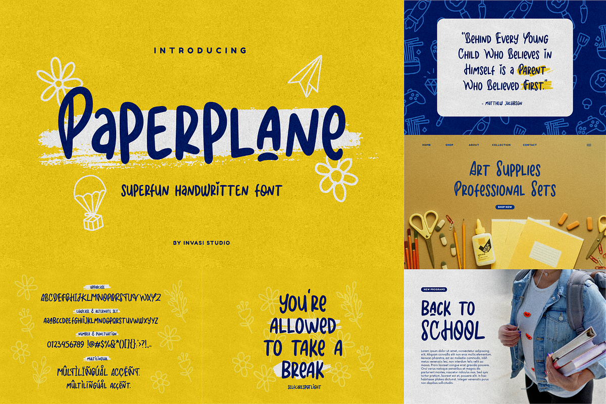 Playful Font Bundle SALE!!, a Script Font by Invasi Studio (Photo 8 of 13)