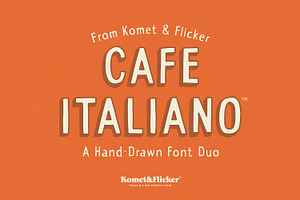 Cafe Italiano - A Hand-Drawn Duo
