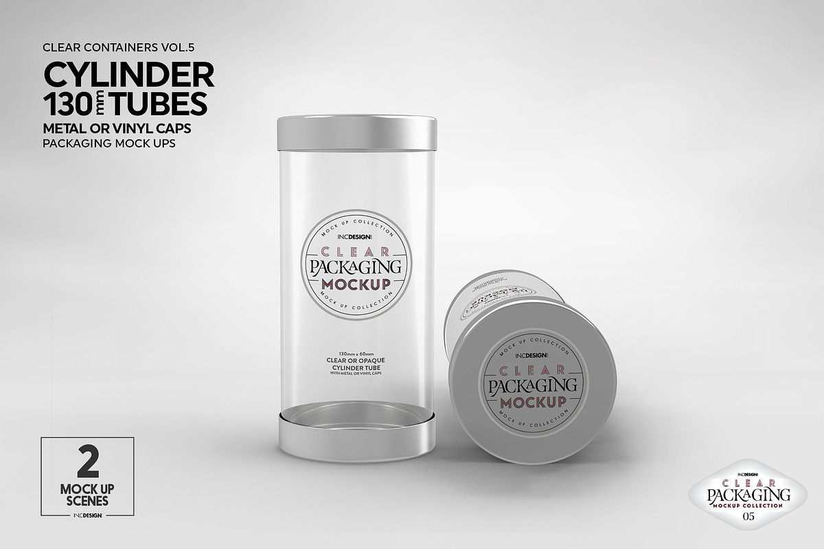 05 Clear Container Packaging Mockups, a Packaging Mockup by INCDesign (Photo 10 of 20)