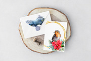 Christmas traditions Watercolor set, a Seasonal Illustration by Yuliya Derbisheva (Thumbnail 3 of 13)