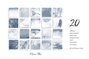 ROYAL | Watercolor backgrounds, a Texture Graphic by SweetRenieDesigns (Thumbnail 5 of 8)