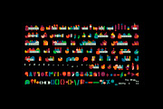 Tarakeeb - Arabic Color Font, a Script Font by Mostafa El Abasiry (Thumbnail 16 of 19)