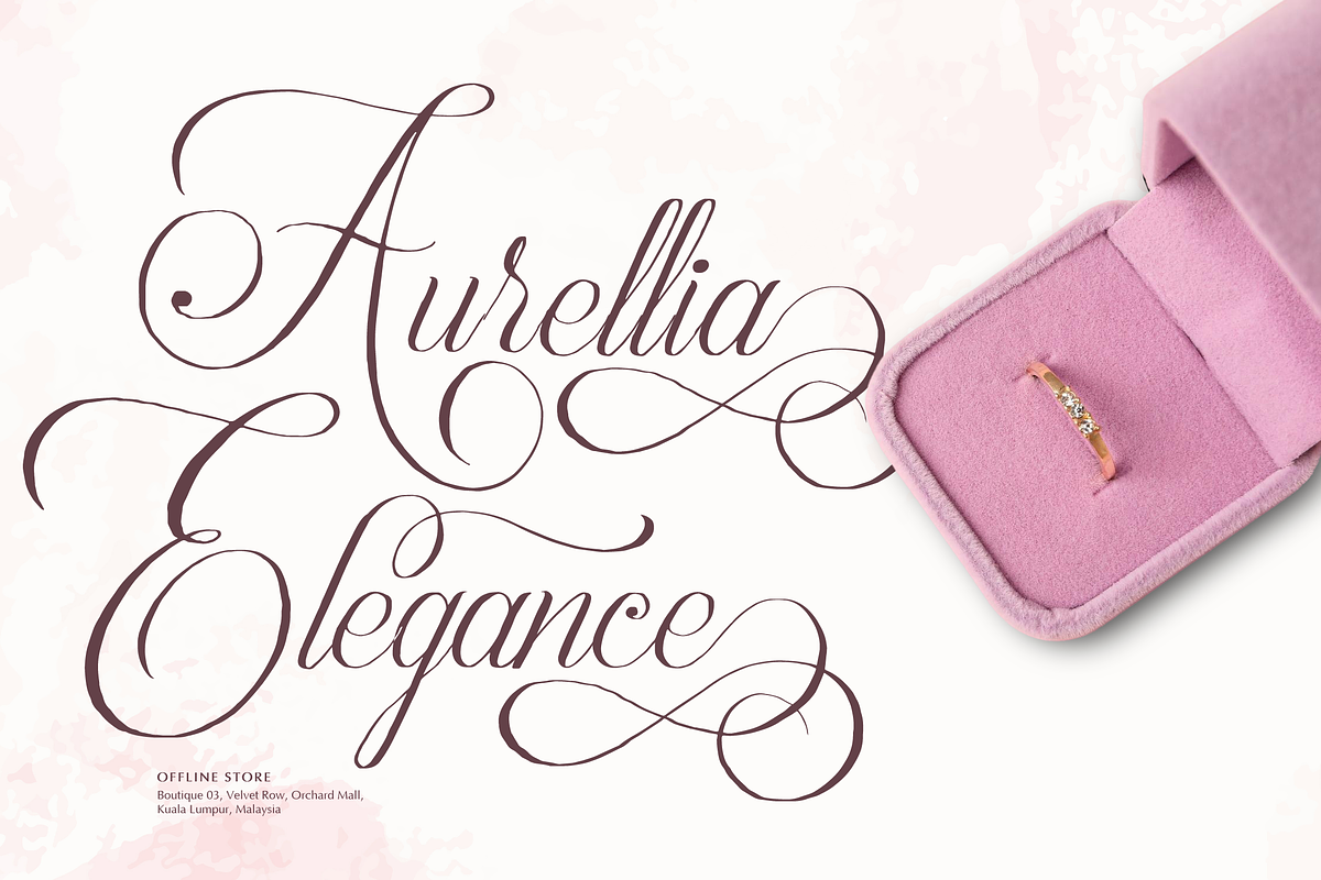 Palmeira Benvello Calligraphy, a Script Font by Denustudios (Photo 2 of 12)
