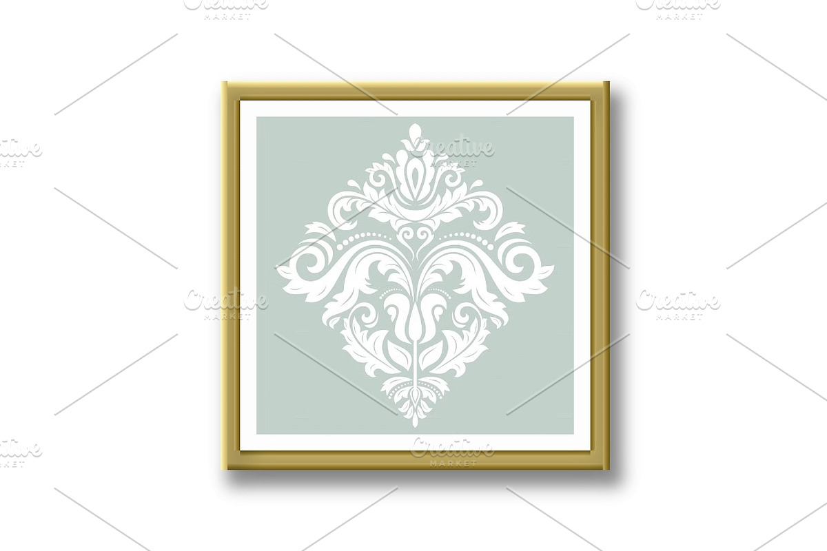 Orient Abstract Vector Pattern, a Pattern Graphic by FineArtStudio (Photo 3 of 3)