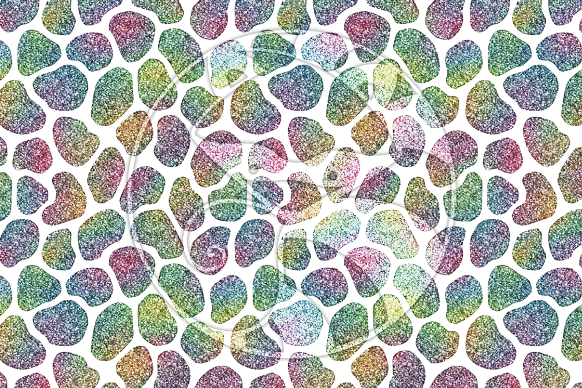 Seamless Glitter Animal Prints br, a Pattern Graphic by RaccoonGirl Design (Photo 3 of 3)