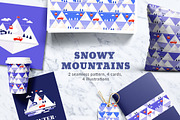 Winter Pattern, Illustrations, Cards, an Illustration by Dasha Efremova (Thumbnail 1 of 4)