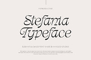 Stefania Font - Classy Font!, a Serif Font by HansCo Studio (Thumbnail 1 of 10)
