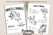 Party Dog PNG & SVG Illustration Set, an Animal Illustration by DreamoraArt (Thumbnail 7 of 8)