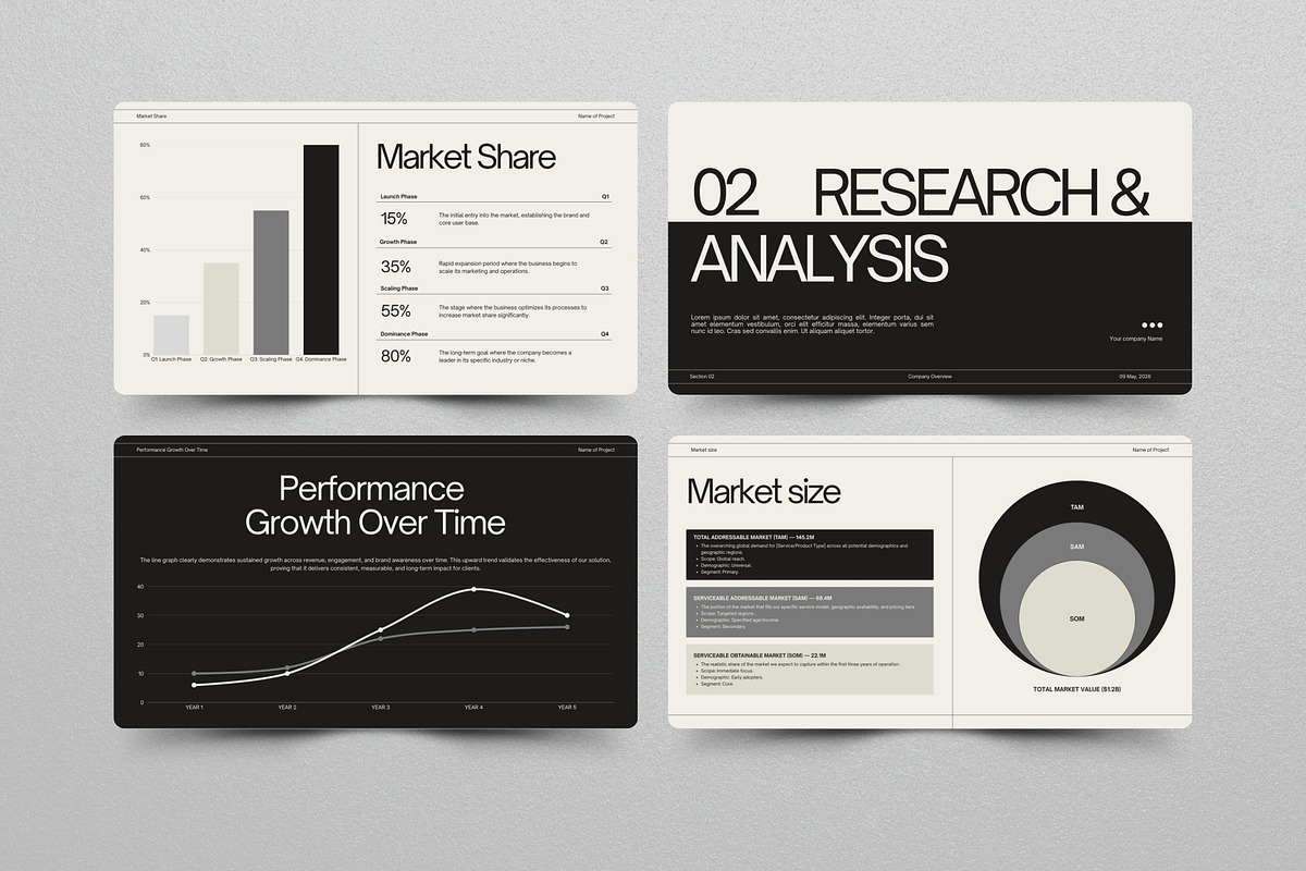Modern Marketing Strategy, a Presentation Template by Pani Temp. (Photo 8 of 13)