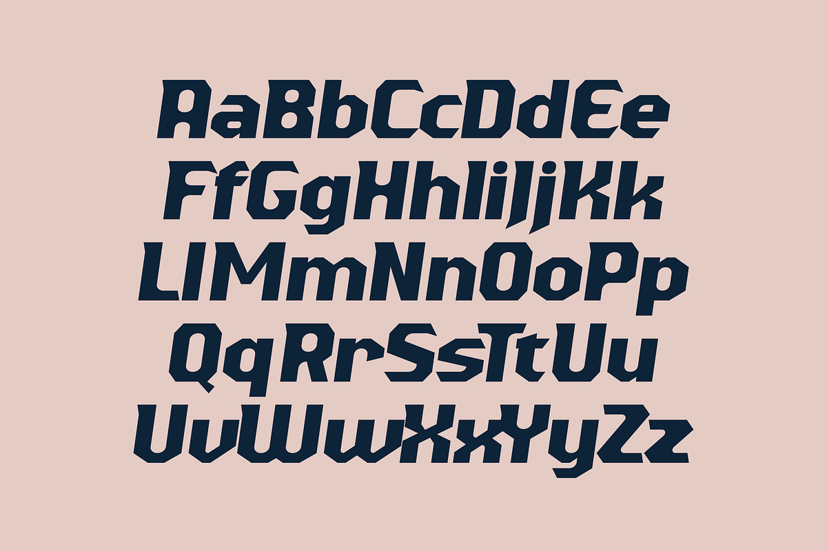 Buzer Rock Futuristic Sport Font, a Sans Serif Font by timelesstype.co (Photo 16 of 20)