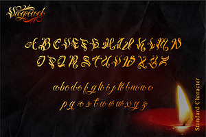 Dagruel - Tattoo Font